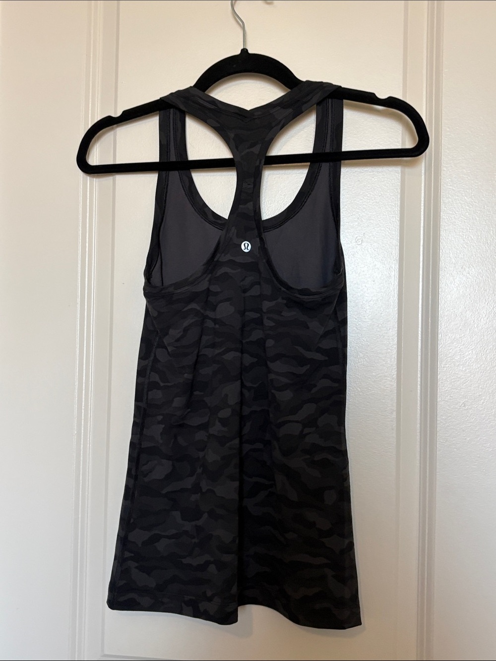 lululemon athletica Women's Black Camo Racerback Tank Top